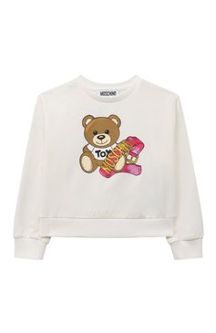 Хлопковый свитшот MOSCHINO, арт. HAF03X/LDA16/4A-8A, фото 1