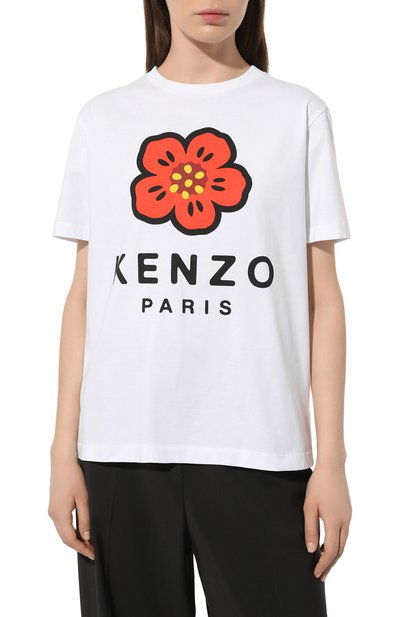 Хлопковая футболка KENZO, арт. FC62TS0074S0, фото 3