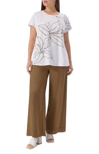 Хлопковая футболка PERSONA BY MARINA RINALDI, арт. GLENN, фото 2