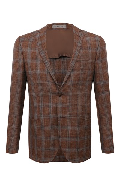 Пиджак из шерсти и шелка CORNELIANI, арт. 91X002-3116206, фото 1