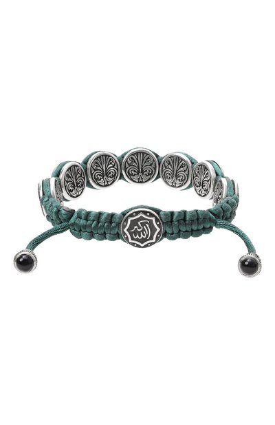 Браслет символы пророка GL JEWELRY зеленого цвета по цене 60390 руб., арт. M4715006-S97-01, фото 2 Браслет символы пророка GL JEWELRY, арт. M4715006-S97-01, фото 2