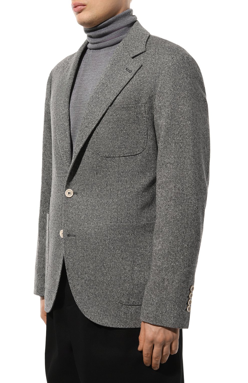 Однобортный пиджак BRUNELLO CUCINELLI, арт. MY4097BND, фото 3