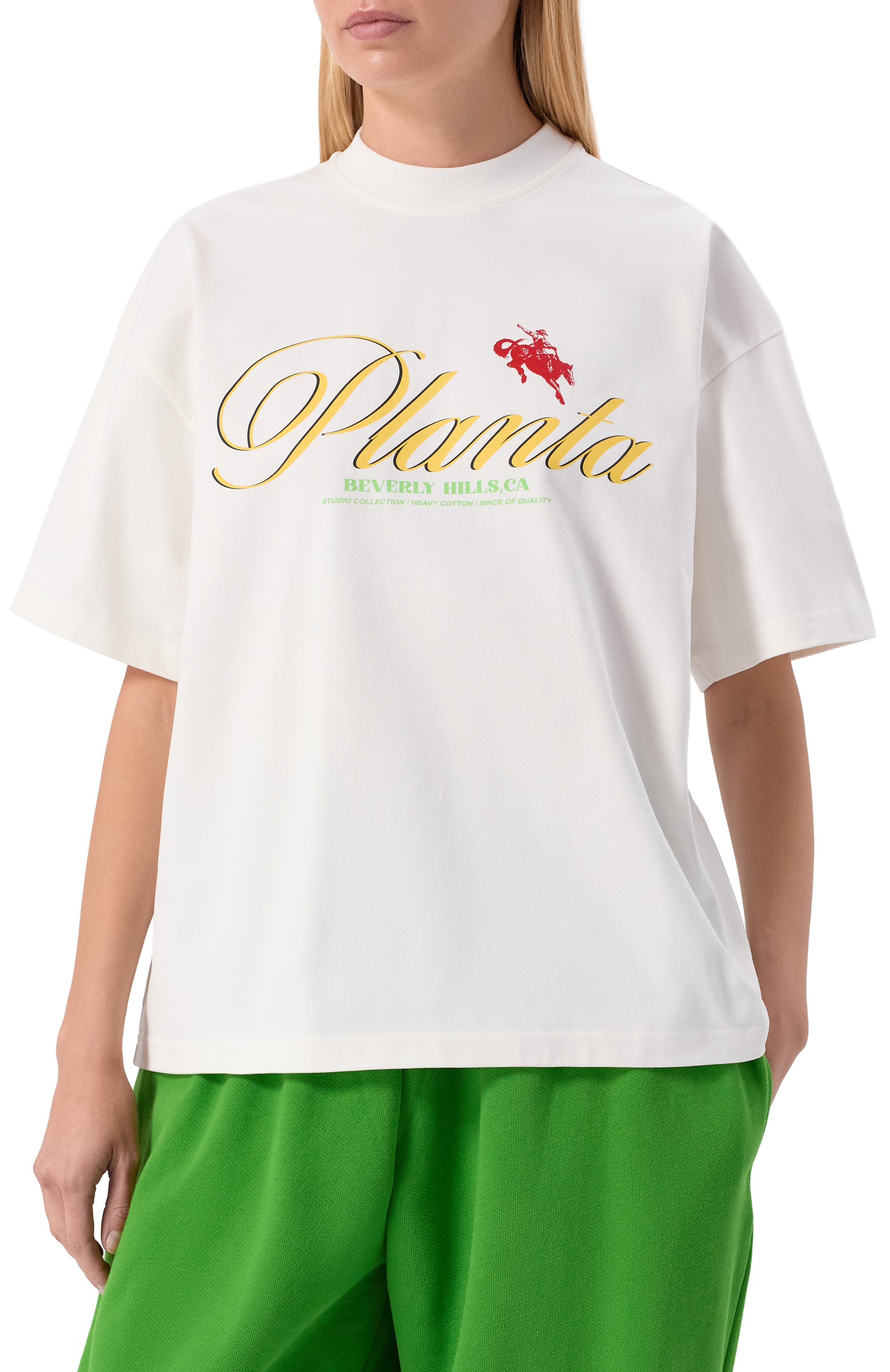 Хлопковая футболка PLANTA ROSA, арт. PR/T02/ASCEND-GLOW/300VELVET, фото 6