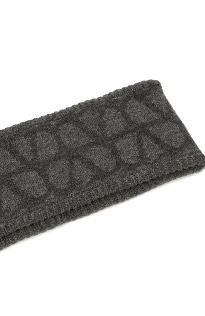 Повязка на голову из шерсти и кашемира VALENTINO, арт. 5W2HI00Y/AKR, фото 4