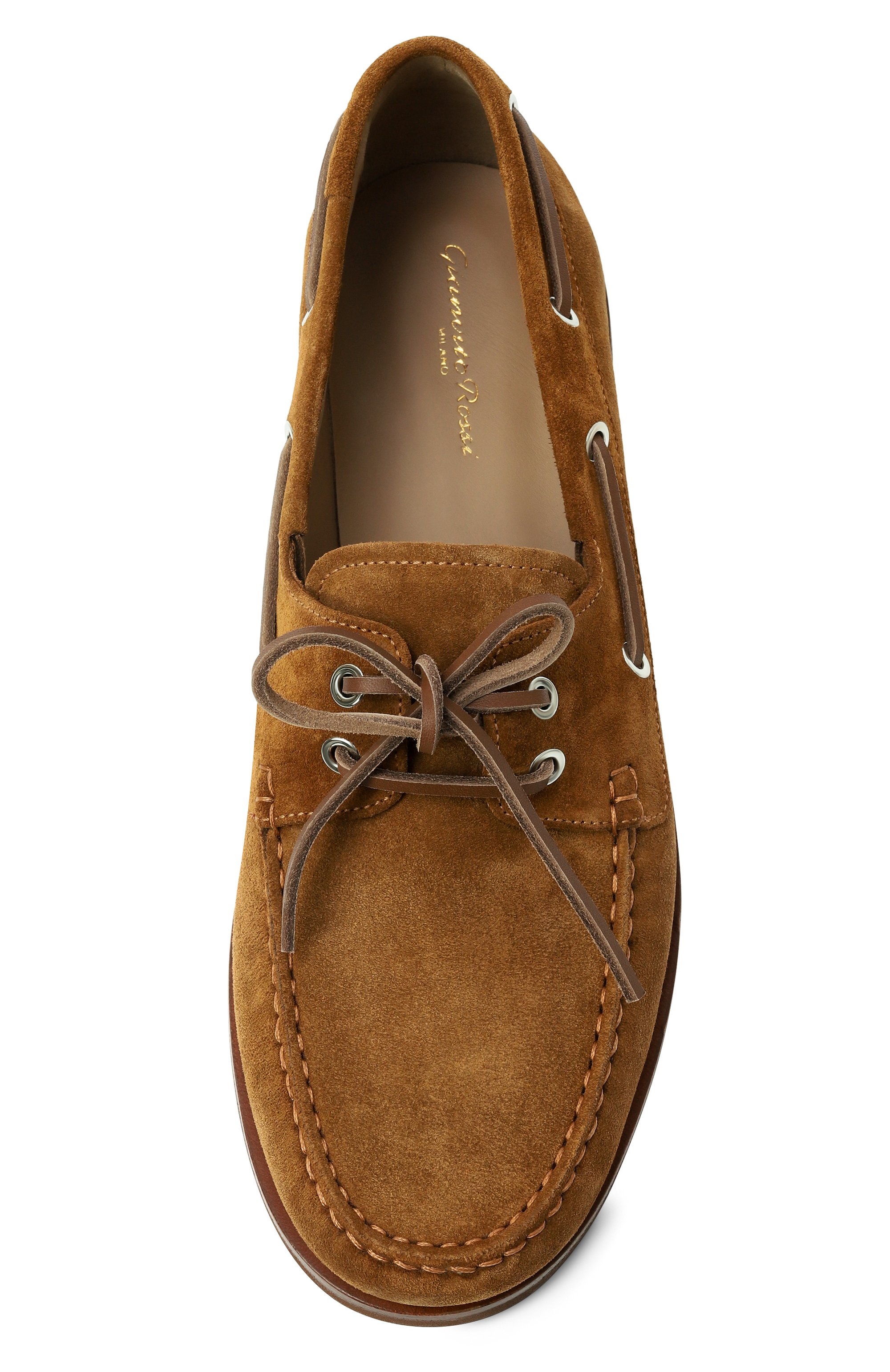 Замшевые топсайдеры vandé GIANVITO ROSSI, арт. U25391.51G0M.S6CTECU, фото 6