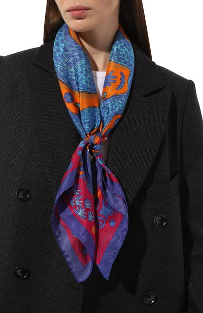 Шелковый платок дракон GOURJI, арт. T27DROR7R/1, фото 2