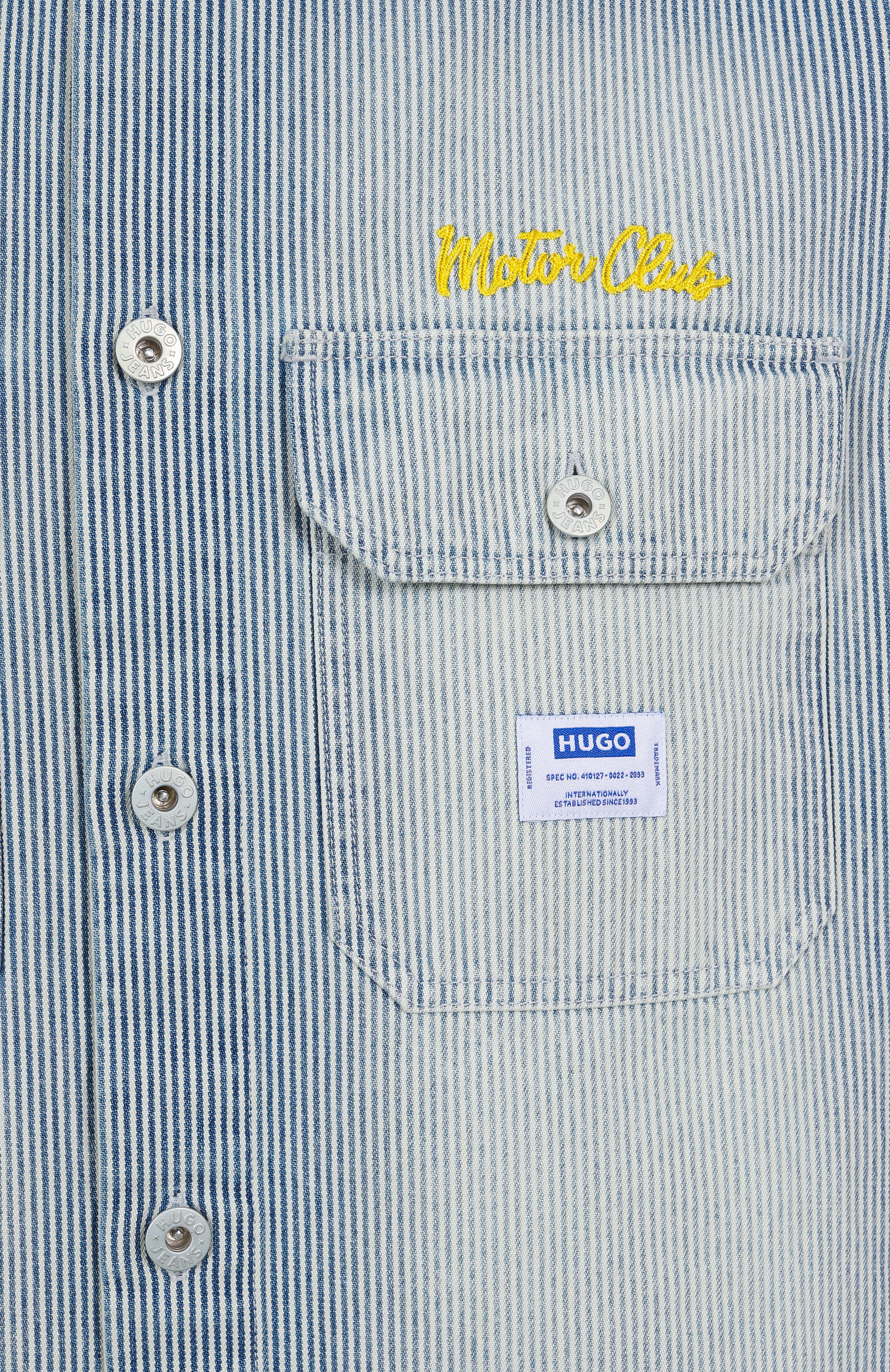 Джинсовая рубашка HUGO BLUE, арт. 50539045, фото 6