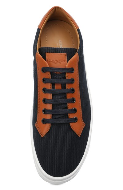 Текстильные кеды GIORGIO ARMANI, арт. X2X148/XM901, фото 5