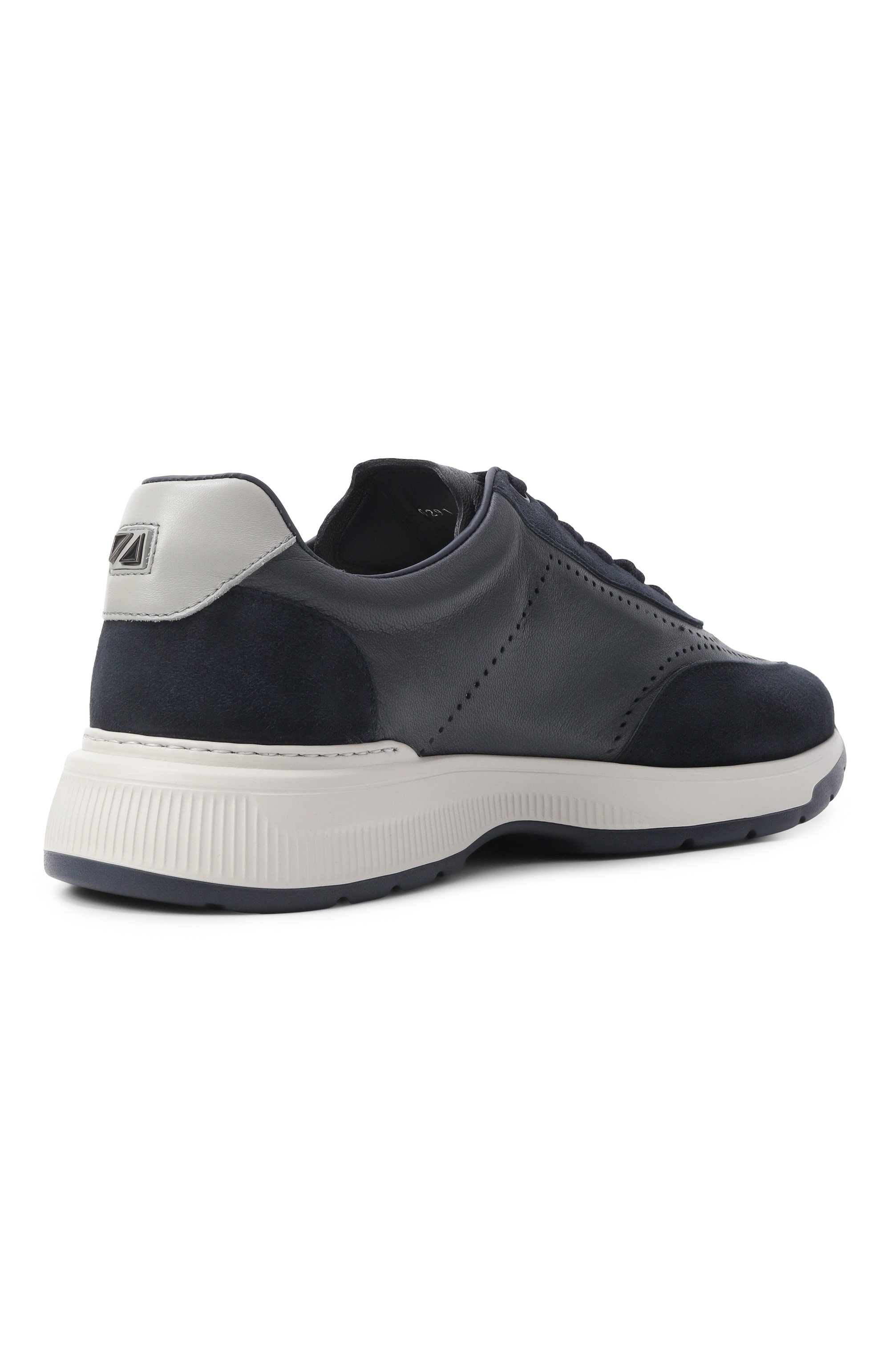 Кожаные кроссовки ZILLI, арт. H0291AM1250VZEV12, фото 4