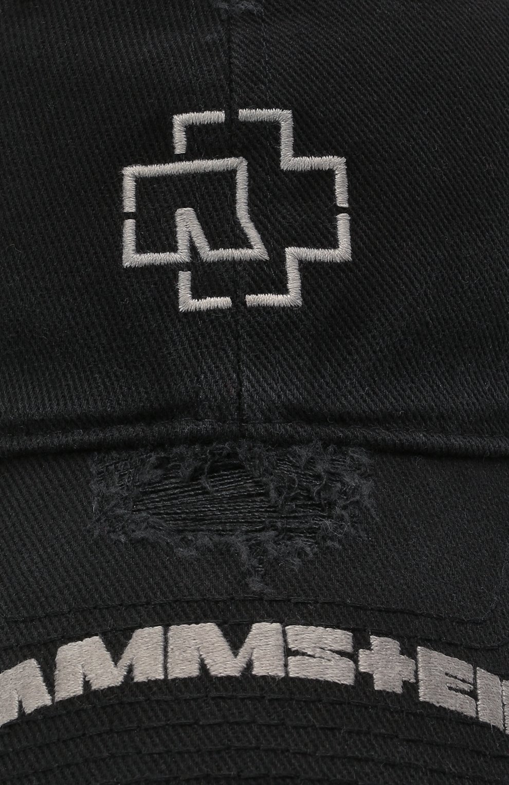 Хлопковая бейсболка balenciaga x rammstein BALENCIAGA, арт. 670765/410B2, фото 5