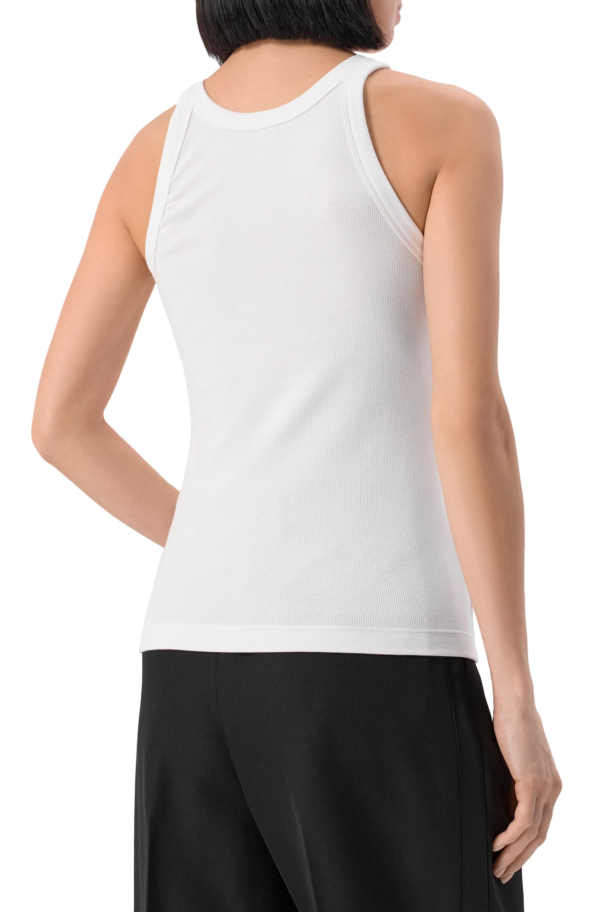 Хлопковая майка TOTEME белого цвета по цене 14050 руб., арт. 211-437-772, фото 4 Хлопковая майка TOTEME, арт. 211-437-772, фото 4