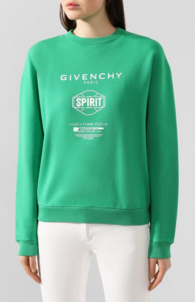 Хлопковый свитшот GIVENCHY, арт. BW70013Z33, фото 3