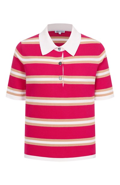 Женское хлопковое поло ADDICTED, арт. TS2506.712-713