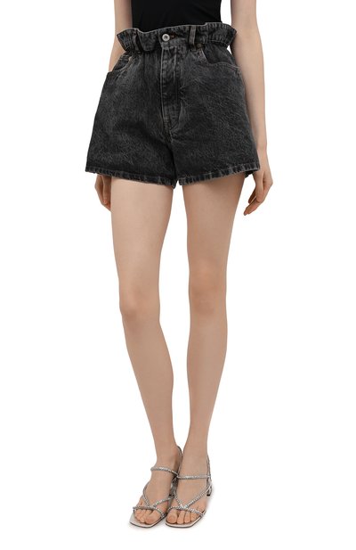 Джинсовые шорты MIU MIU, арт. GWP330-XFU-F0002, фото 3