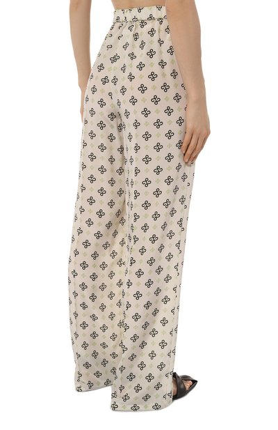 Шелковые брюки AND THE BRAND, арт. P004-7003-15Z-S23, фото 4