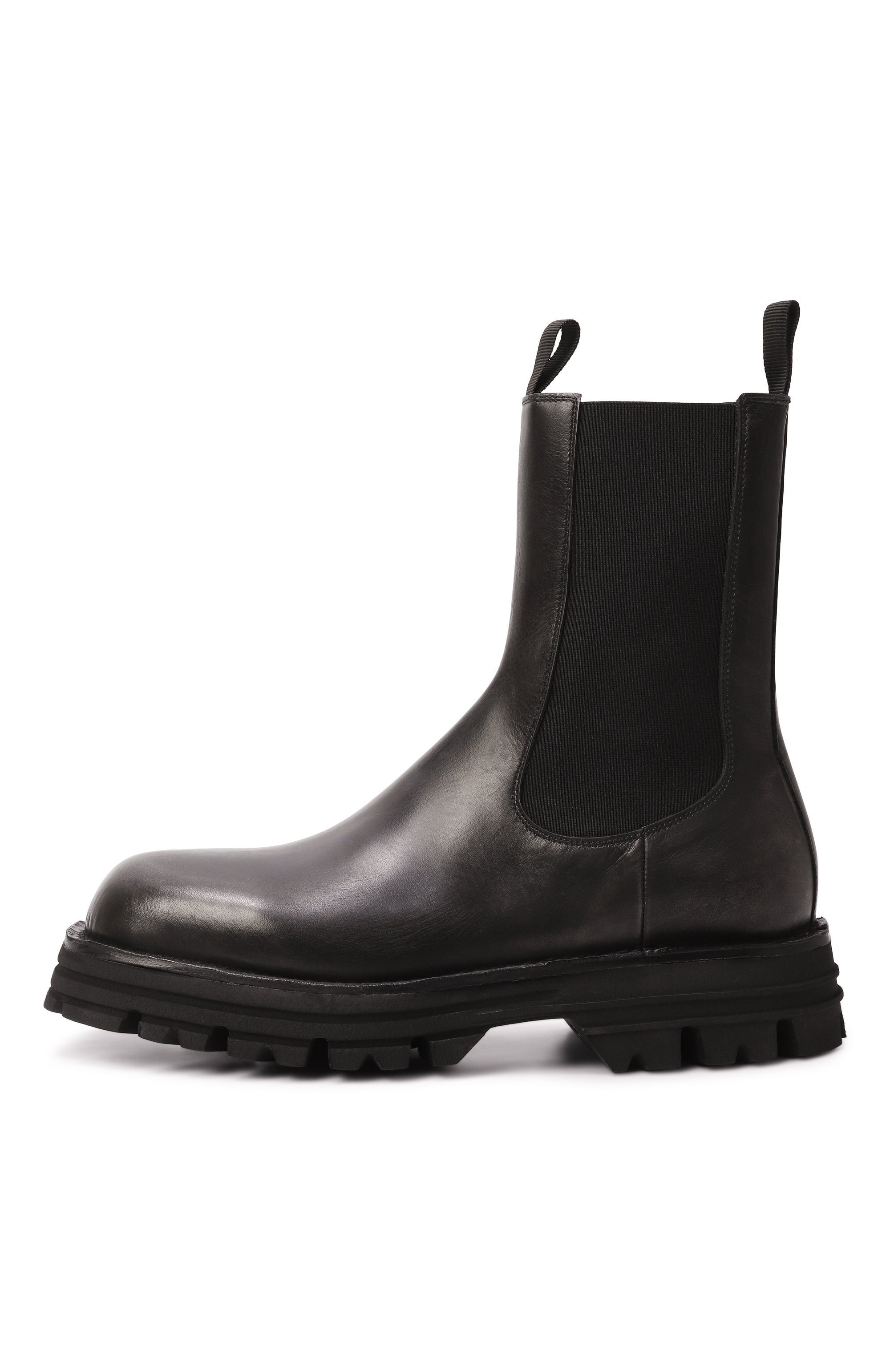 Кожаные челси BARRACUDA черного цвета по цене 69950 руб., арт. BU3581/LEATHER, фото 4 Кожаные челси BARRACUDA, арт. BU3581/LEATHER, фото 4