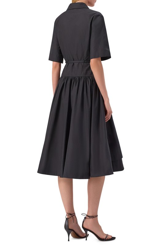 Хлопковое платье Co 4407LCSP-C0RE Чёрный  4407LCSP-C0RE Фото 3