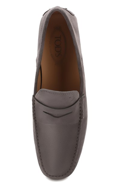 Замшевые мокасины TOD’S темно-серого цвета по цене 49550 руб., арт. XXM0LR00011RE0, фото 5 Замшевые мокасины TOD’S, арт. XXM0LR00011RE0, фото 5