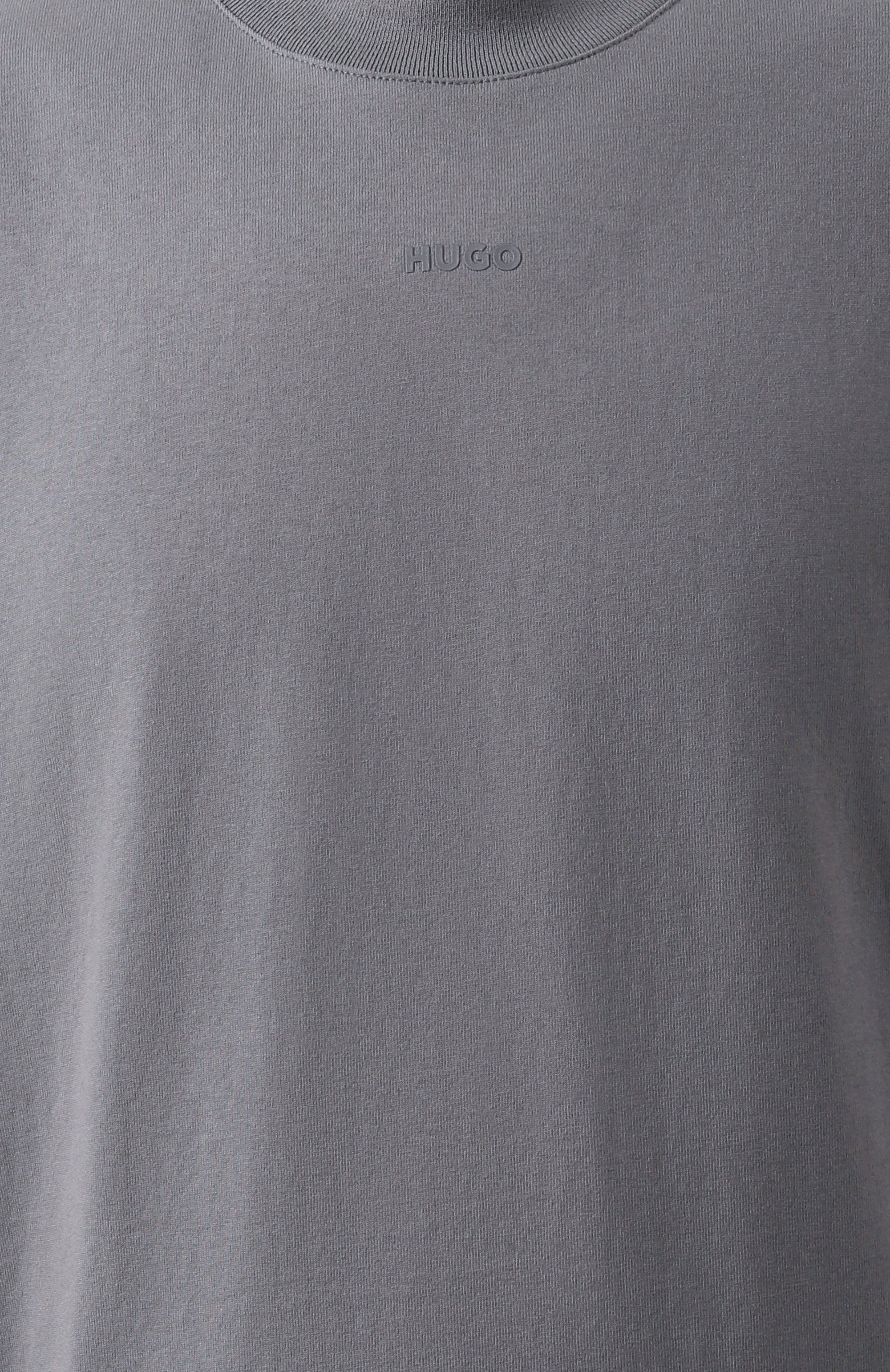 Хлопковый лонгслив HUGO, арт. 50511029, фото 6