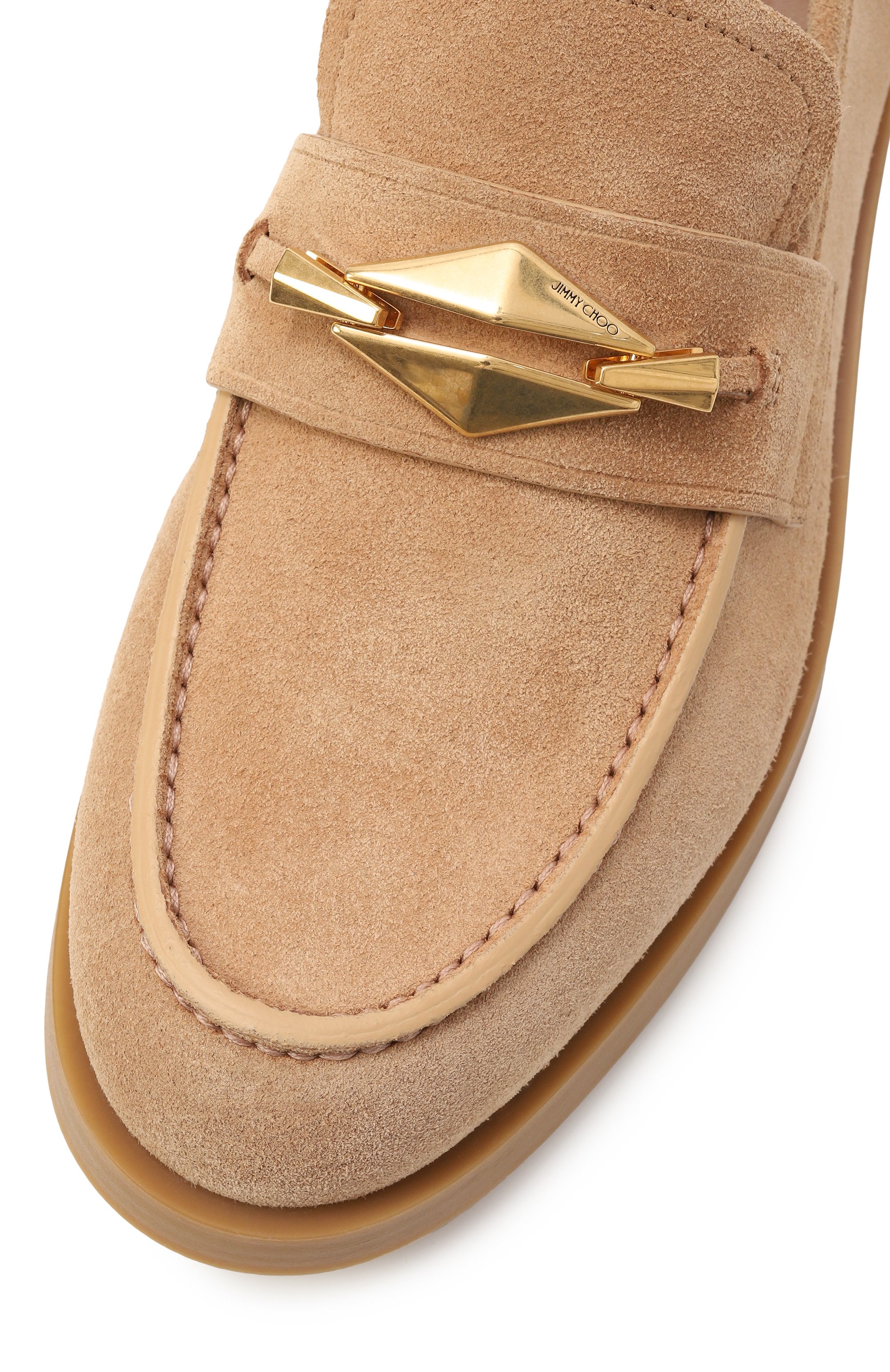 Замшевые лоферы maddie diamond JIMMY CHOO, арт. MADDIE DIAM0ND/UUE, фото 7