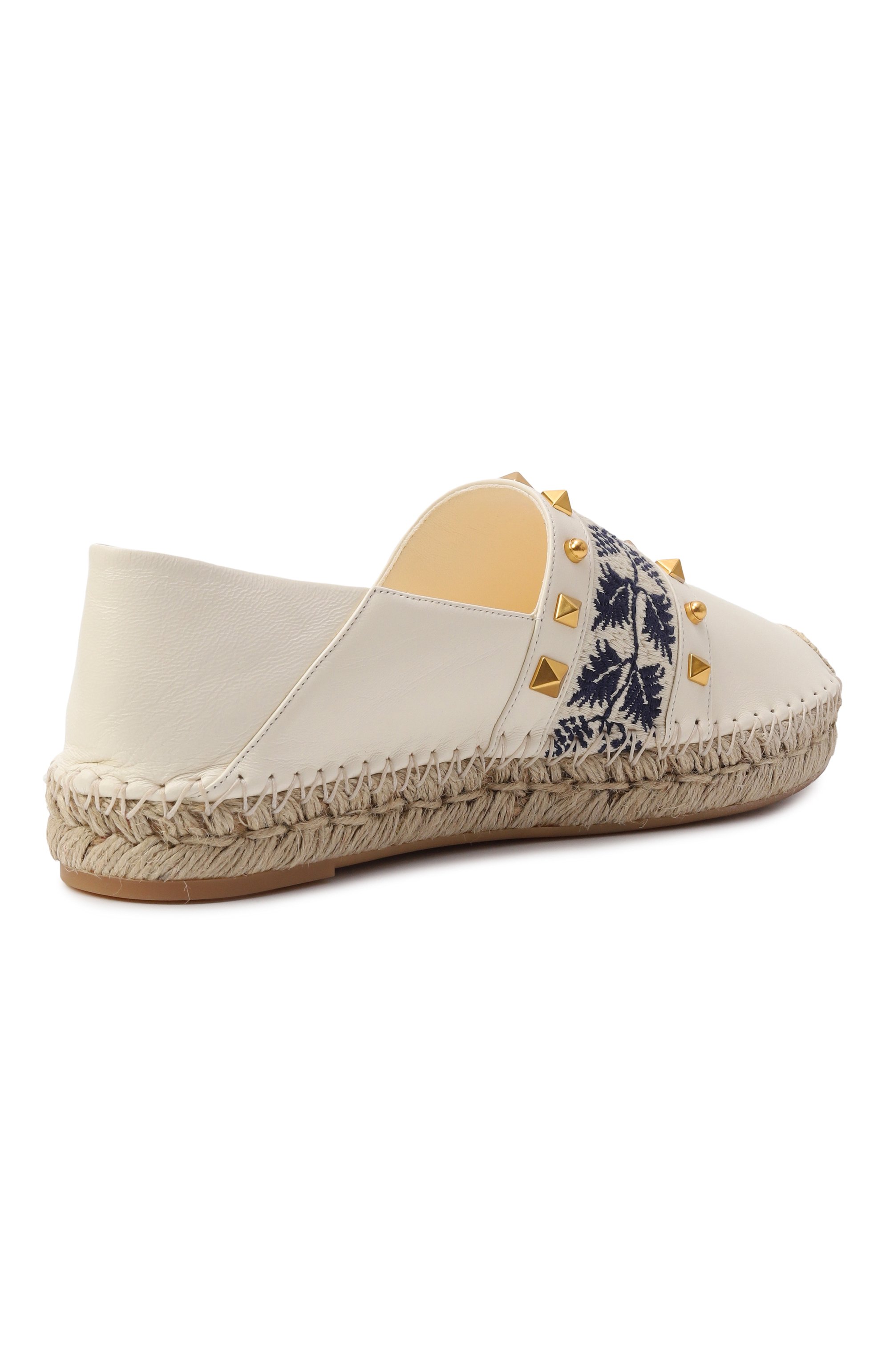 Кожаные эспадрильи county VALENTINO, арт. 6W2S0LP6/QDA, фото 5