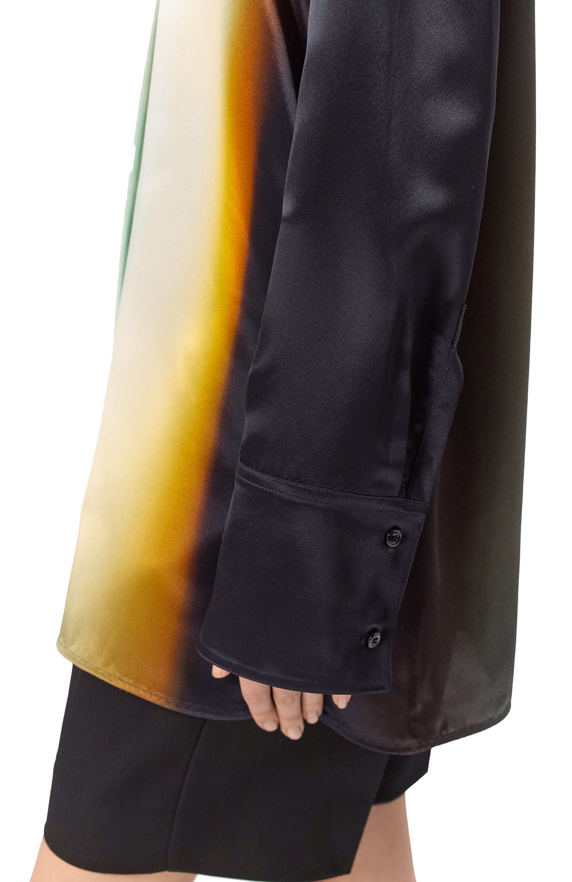 Атласная блузка JIL SANDER, арт. J01NC0160-J65303, фото 5