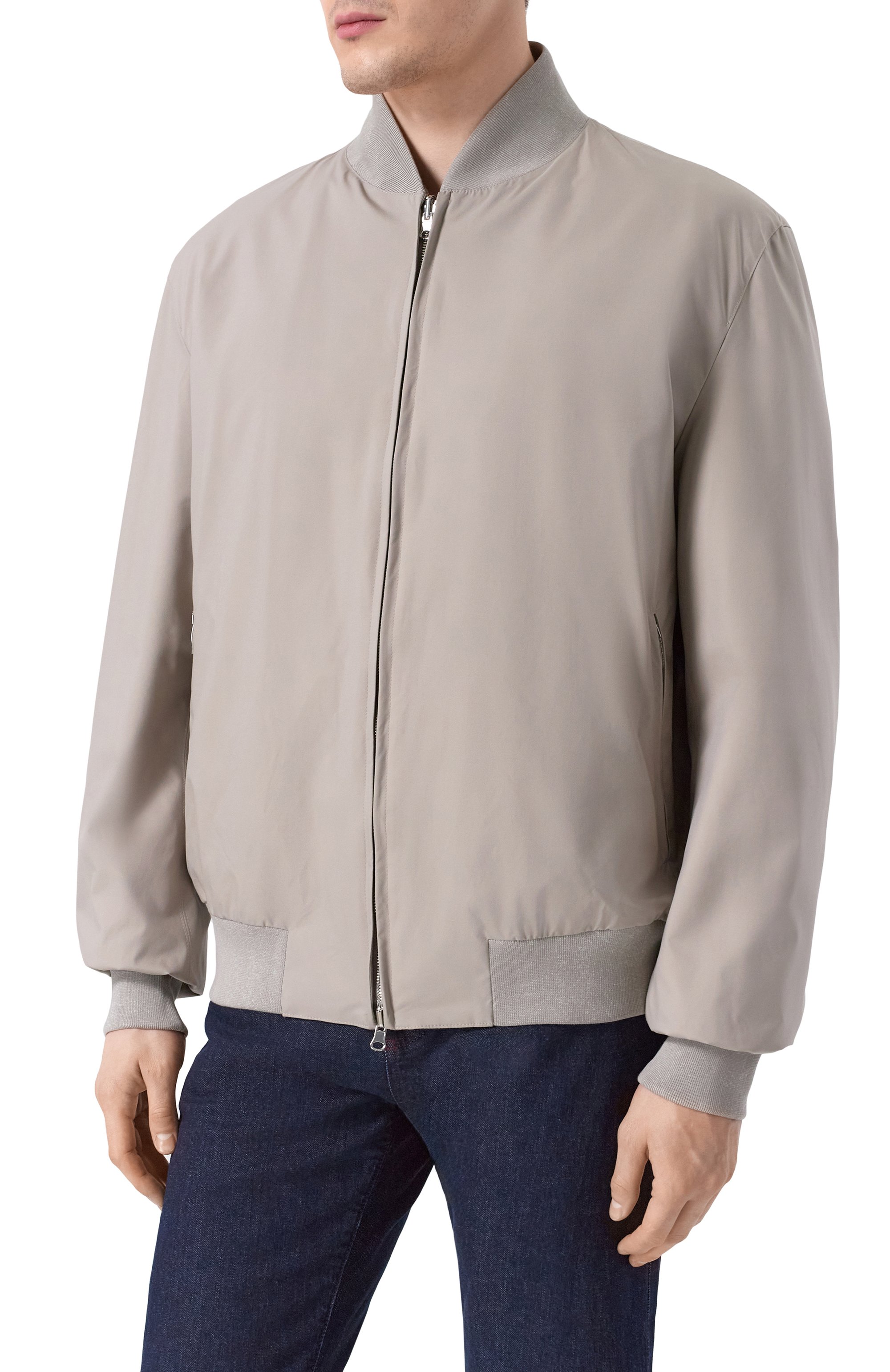 Бомбер из хлопка и кашемира CORTIGIANI, арт. 2AG623, фото 3