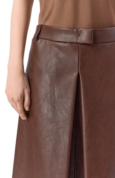 Юбка из экокожи MSGM, арт. 3942MDD10/257804, фото 5