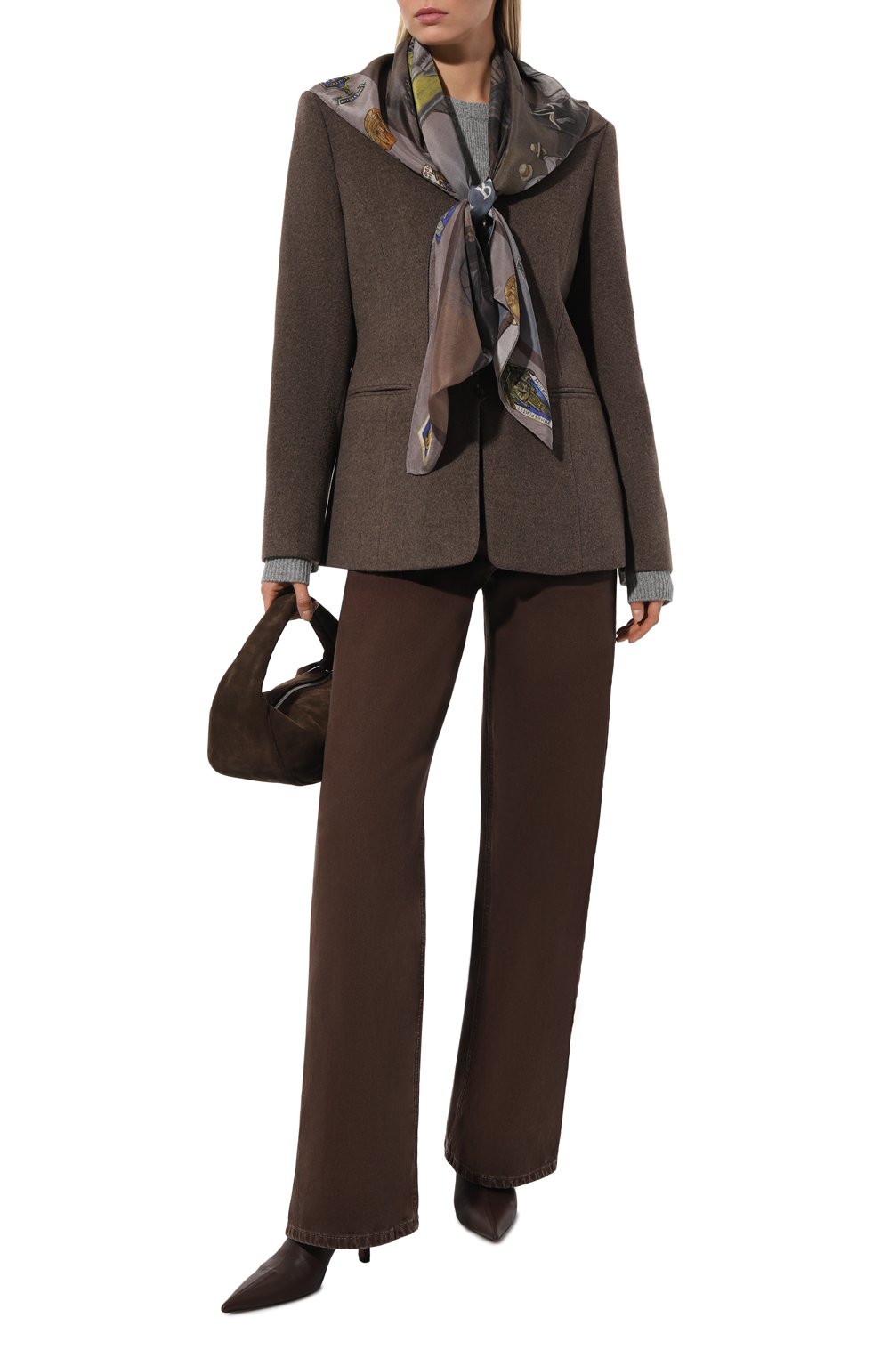 Шелковый платок мгу GOURJI, арт. T23MSU7R, фото 2