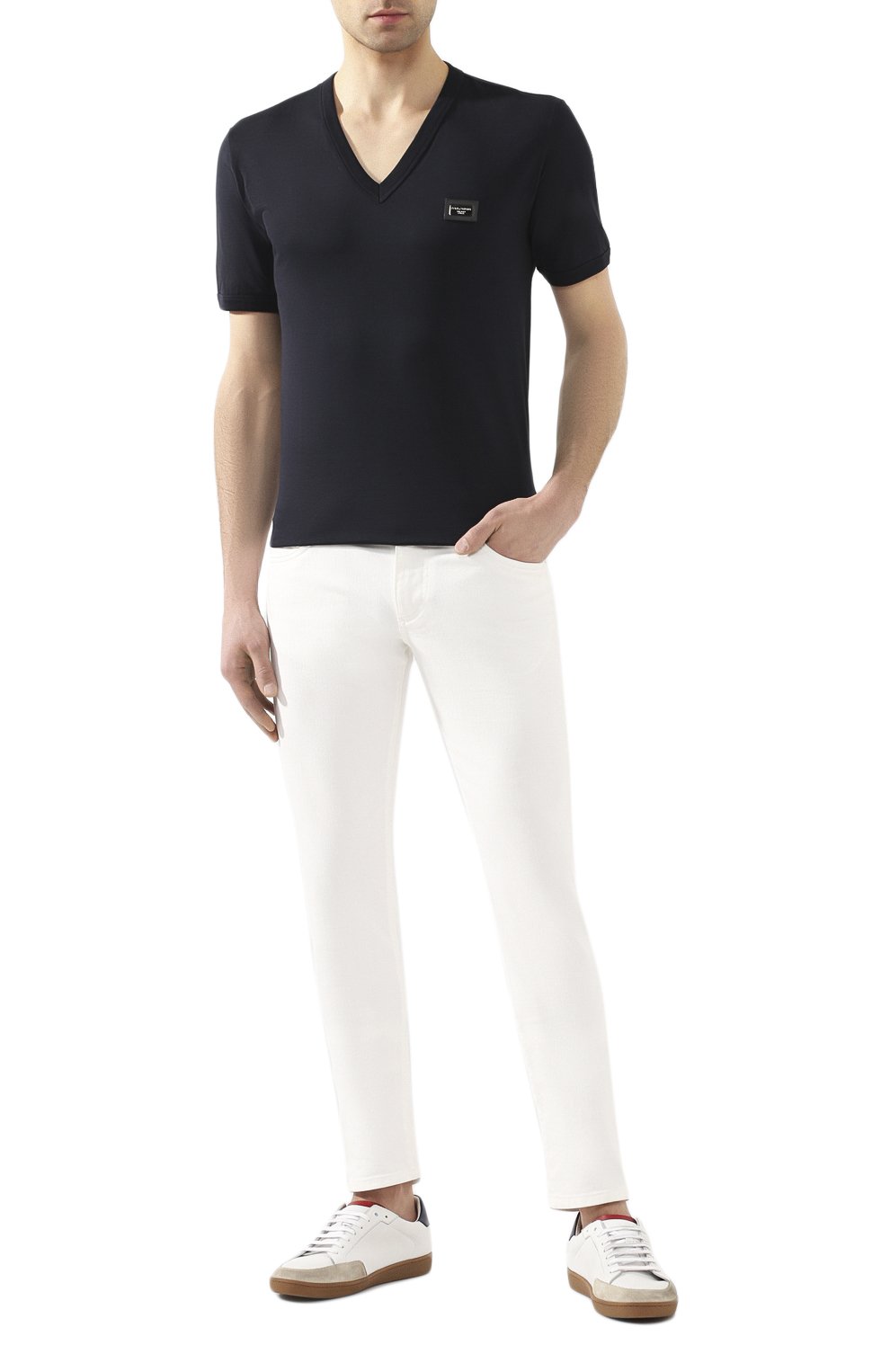 Хлопковая футболка DOLCE & GABBANA, арт. 0101/G8HA0T/G7JYY, фото 2