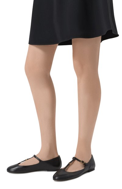 Кожаные балетки marcie CHLOÉ, арт. CHC24A02NNP, фото 3