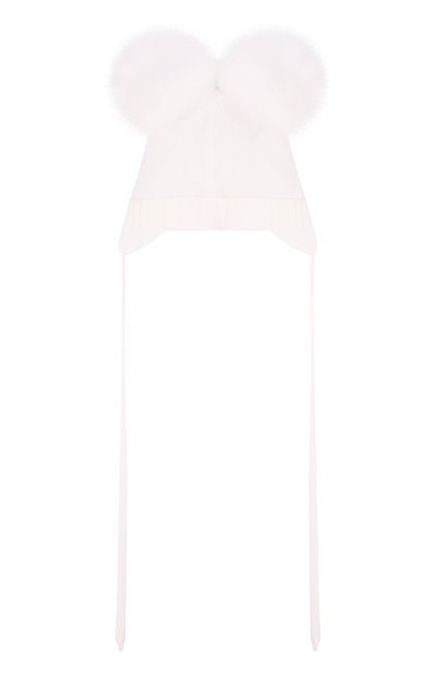 Шерстяная шапка с мехом IL TRENINO, арт. 21 4014, фото 2