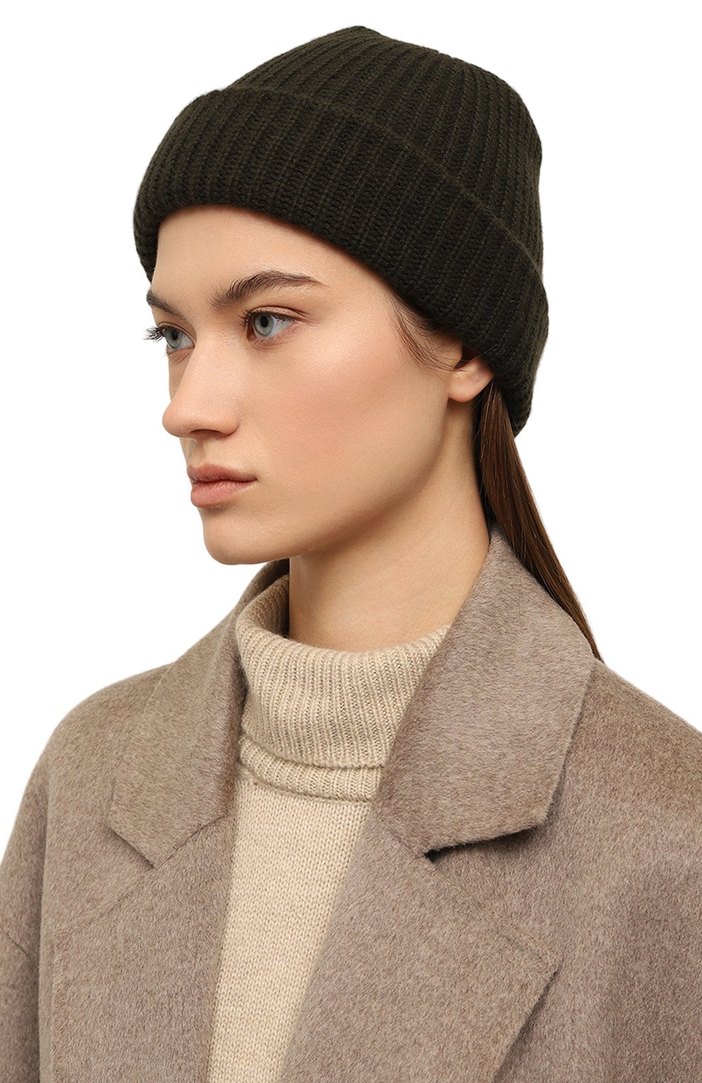 Шапка из шерсти и кашемира YVES SALOMON, арт. 23WAA500XXMACL, фото 2