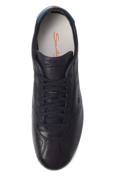 Кожаные кеды yorker SANTONI, арт. MBYG22157TIRTFRI, фото 5