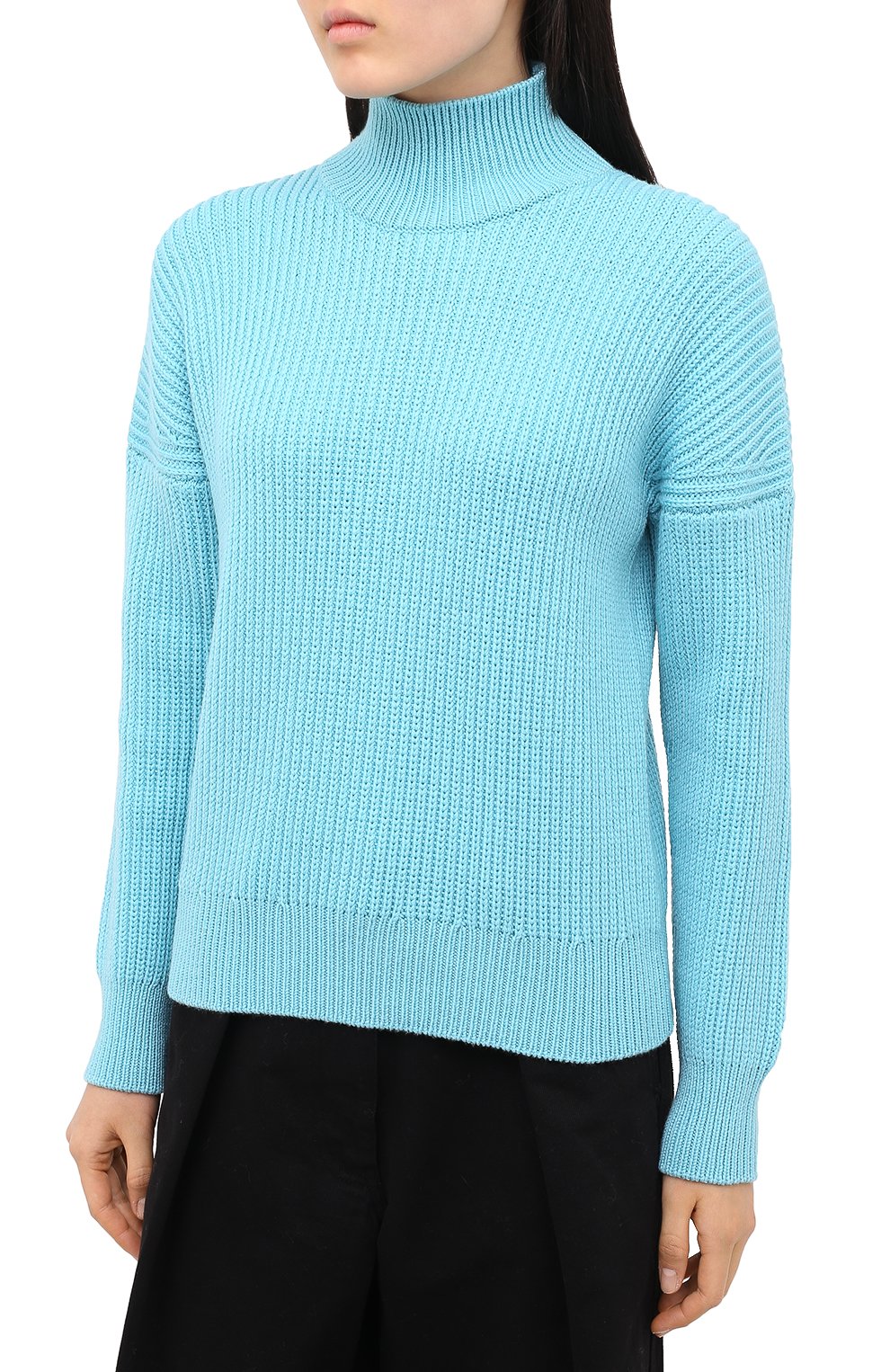 Хлопковый свитер BOSS, арт. 50441663, фото 3