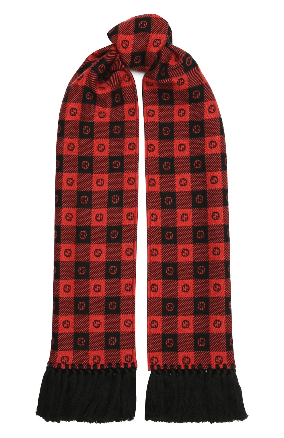 Шарф из шерсти и хлопка GUCCI, арт. 633990/4GB21, фото 1