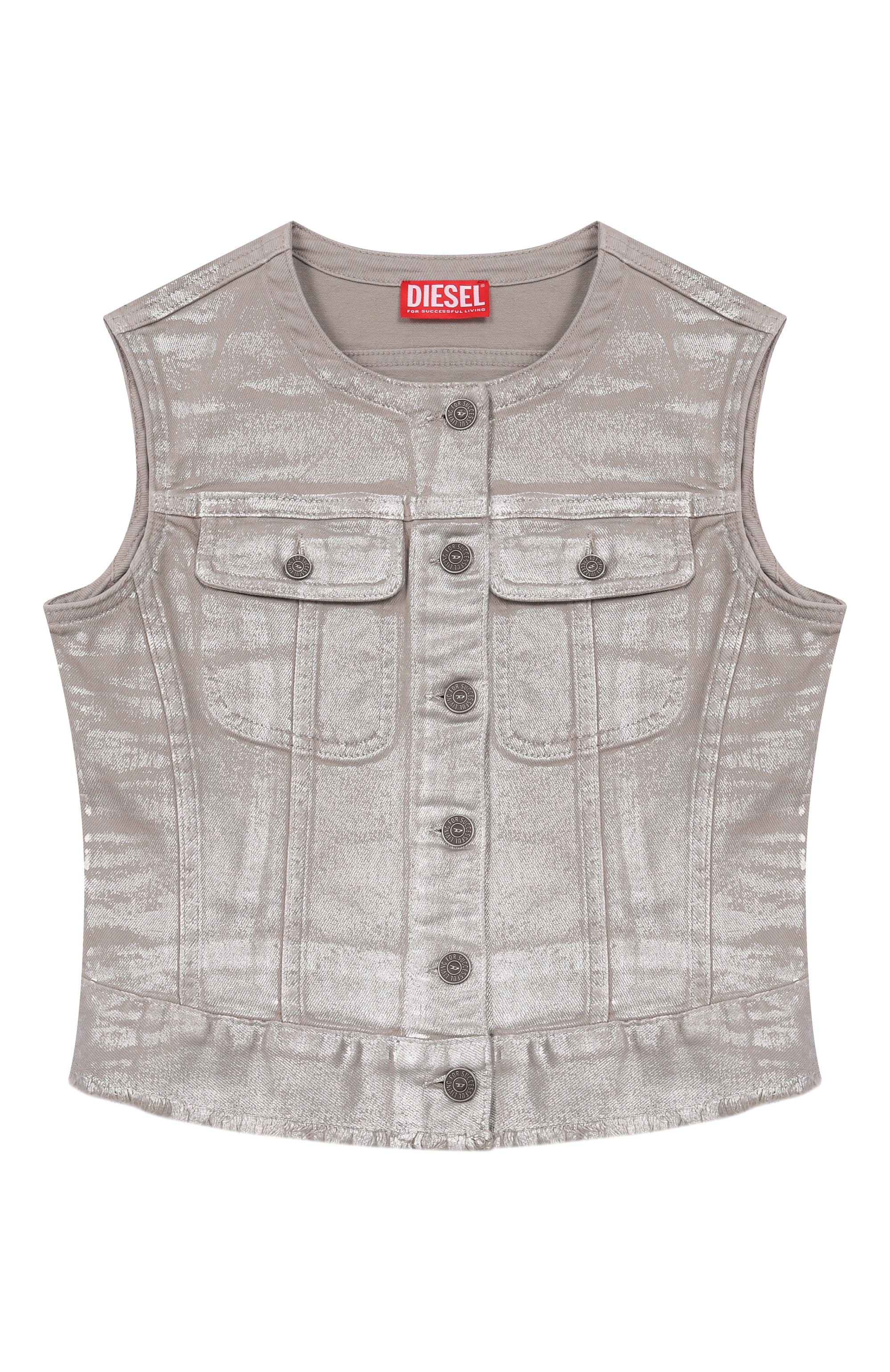 Джинсовый жилет DIESEL, арт. J02551/KXBRQ, фото 1
