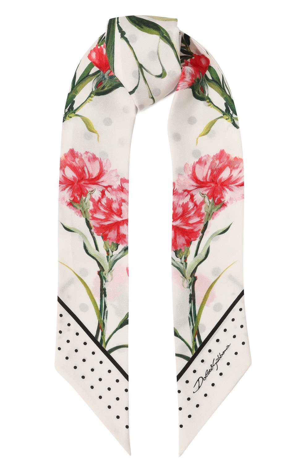 Шелковый шарф-твилли DOLCE & GABBANA, арт. FS215A/GDAWY, фото 1