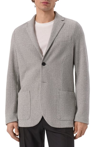 Хлопковый пиджак HARRIS WHARF LONDON, арт. C8Z22PXE, фото 5