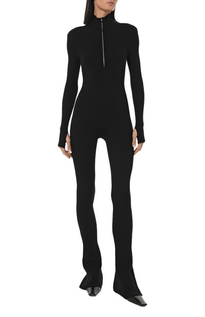 Кашемировый комбинезон JACOB LEE черного цвета по цене 147730 руб., арт. WKJ012525B, фото 3 Кашемировый комбинезон JACOB LEE, арт. WKJ012525B, фото 3