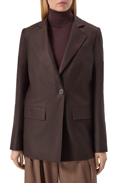 Шелковый жакет MVST, арт. M25.1PW.J002/ZEGNA, фото 3