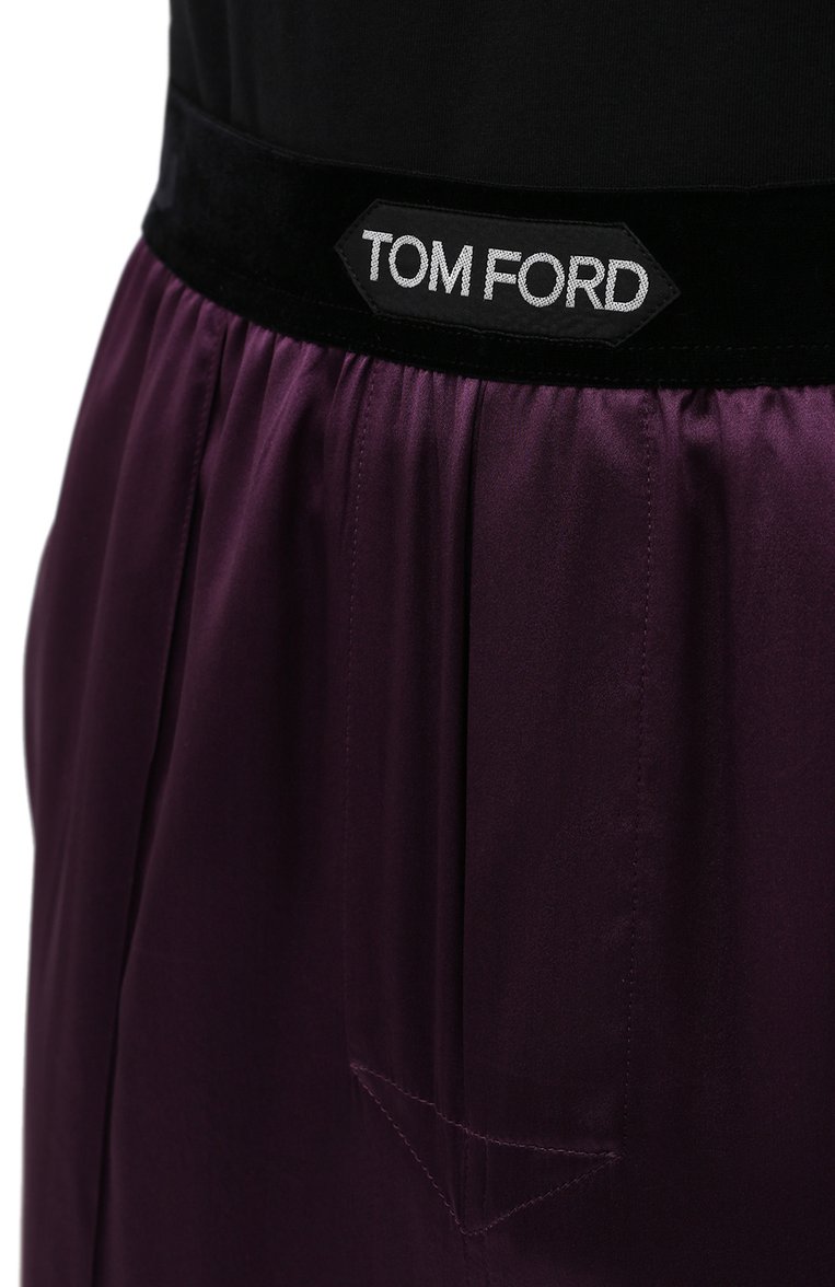 Домашние шелковые брюки TOM FORD, арт. T4H121010, фото 5