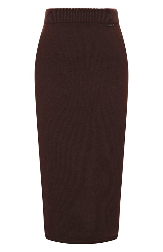 Кашемировая юбка Kiton D5474820057 Коричневый D5474820057