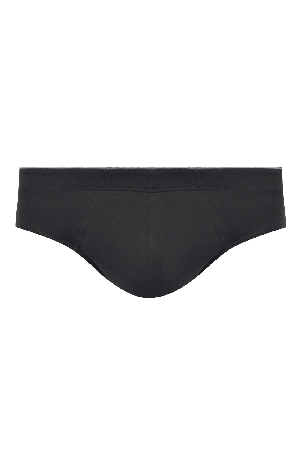 Хлопковые брифы HANRO темно-серого цвета по цене 6670 руб., арт. 073085., фото 1 Хлопковые брифы HANRO, арт. 073085., фото 1