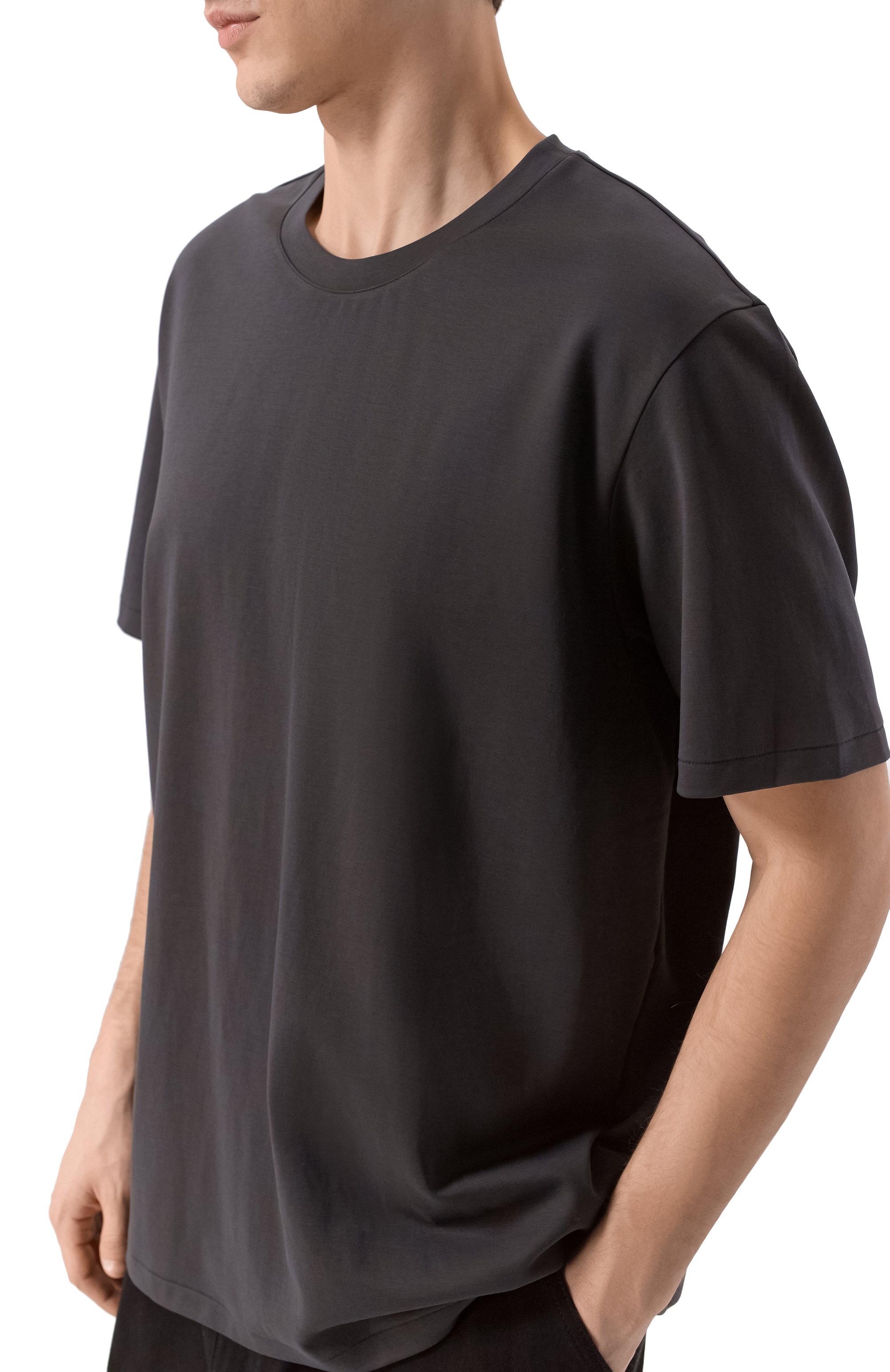 Хлопковая футболка ATTACHMENT, арт. AJ52-090, фото 5