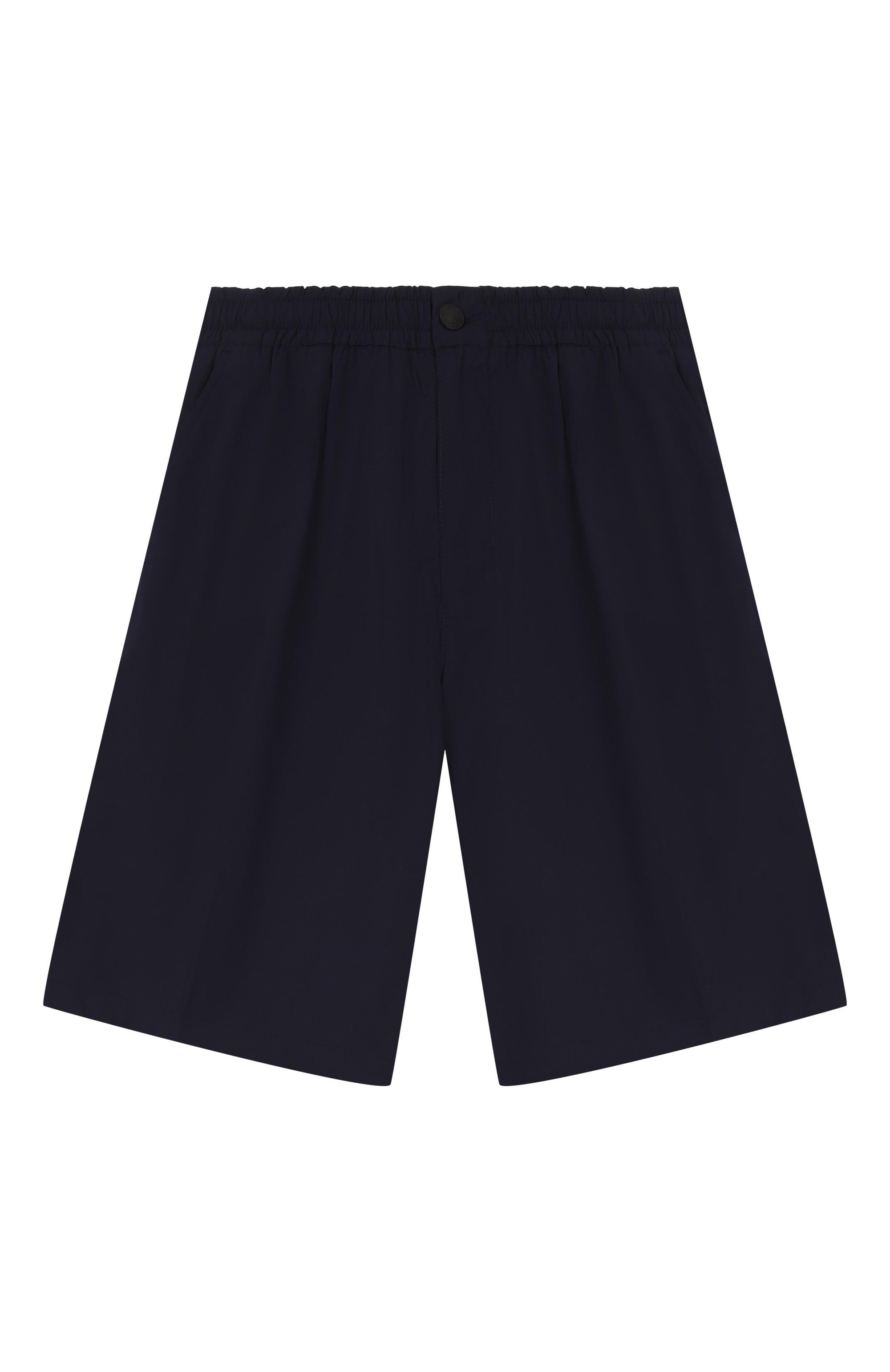 Шорты PAOLO PECORA MILANO темно-синего цвета по цене 13600 руб., арт. PP4317, фото 1 Шорты PAOLO PECORA MILANO, арт. PP4317, фото 1