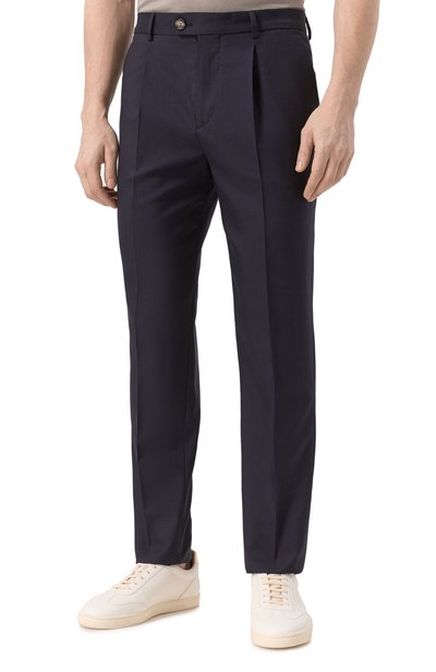 Шерстяные брюки BRUNELLO CUCINELLI, арт. MB407E1450, фото 3