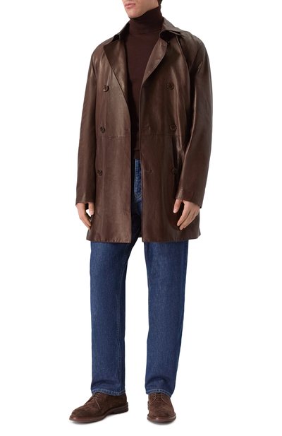 Кожаный плащ MVST, арт. ZEKB-ES4365/Z2764-1, фото 2