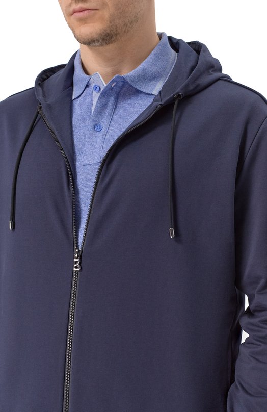Хлопковая толстовка Bogner 88001908 Синий  88001908 Фото 5