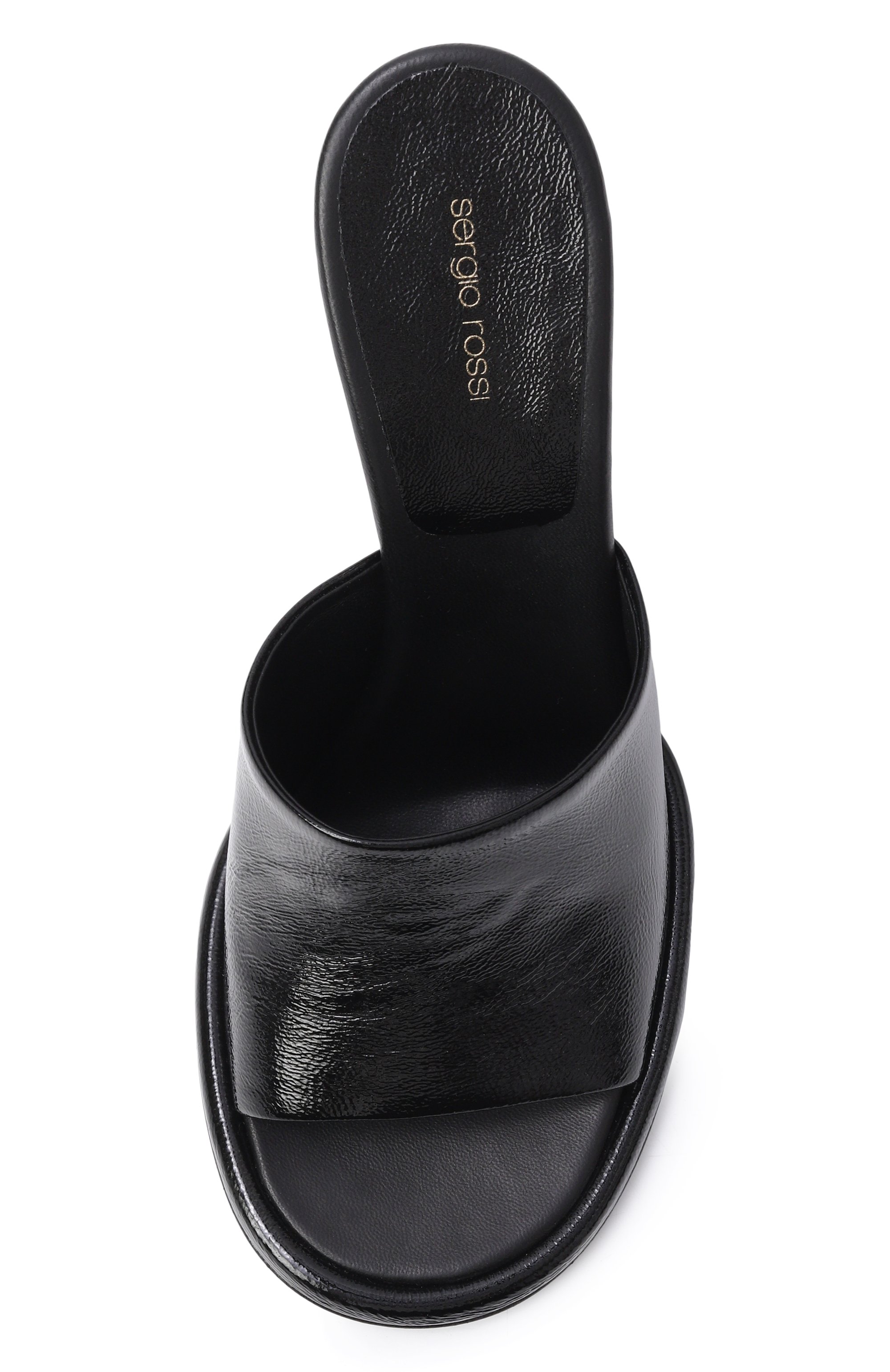 Кожаные мюли orb 95 SERGIO ROSSI, арт. B13590/MMVV37, фото 6